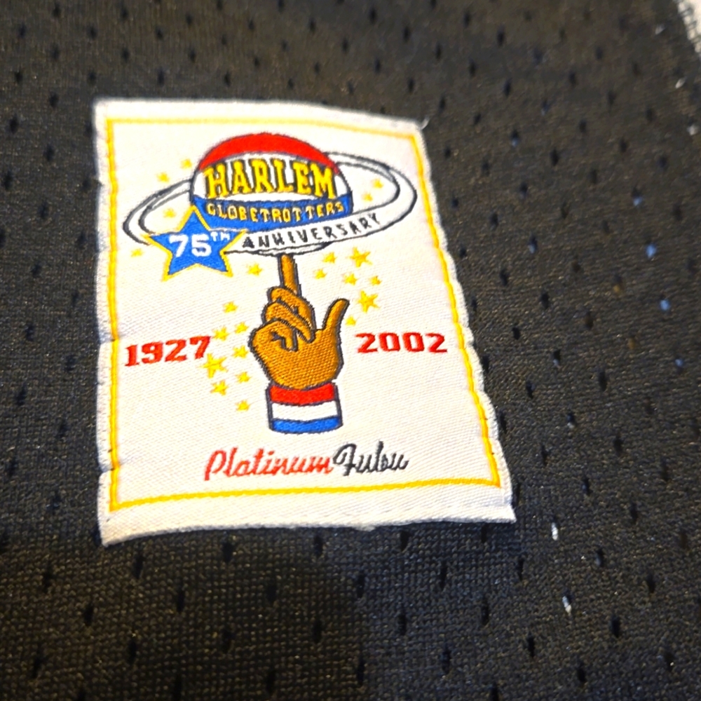 Vintage Fubu Platinum Harlem Globetrotters Basketball Jersey 20 Haynes. - Picture 2 of 5